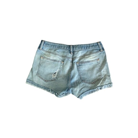 GAP 1969 Light Wash Slim Cutoffs Denim Shorts Size 28 - Picture 2 of 5